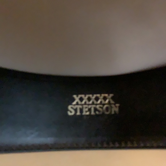 Vintage Stetson 5X Cowboy Hat - Picture 7 of 12